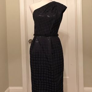 Maggy London One Shoulder Fitted Dress